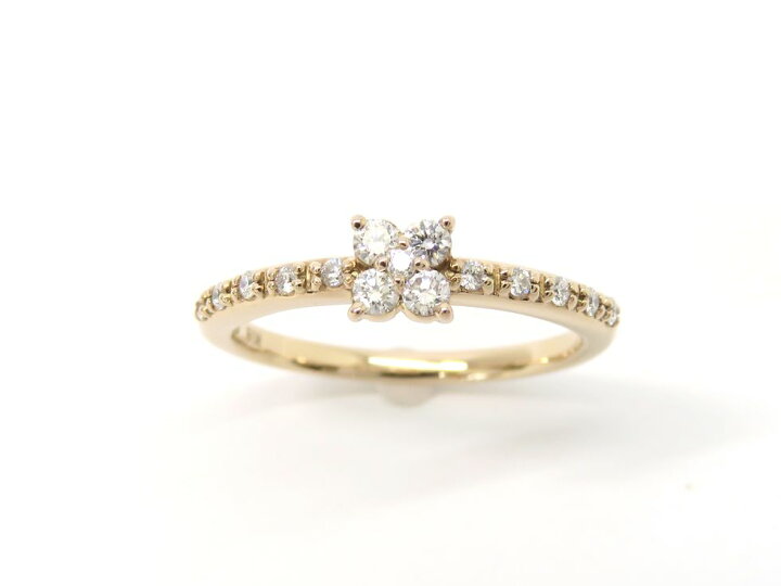 楽天市場】ヴァンドーム青山 AGAR9741 K18PG ダイヤモンド0.17ct 