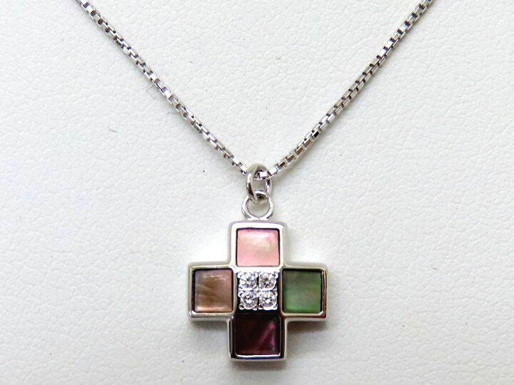 K18WG ペンダントトップメレダイヤ0.03ct