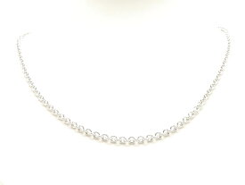 【新着】ブルガリ K18WG カテーネ スリーボール ネックレス【池袋店】【中古】