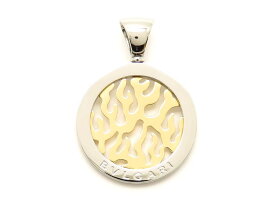 【新着】ブルガリ SS/K18YG トンド ファイヤー ペンダントトップ【池袋店】【中古】