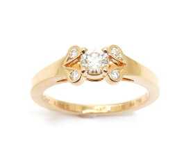 カルティエ CRN4722648 K18PG ダイヤモンド 0.18ct(E/VS-1/Very Good） バレリーナ リング #48【池袋店】【中古】