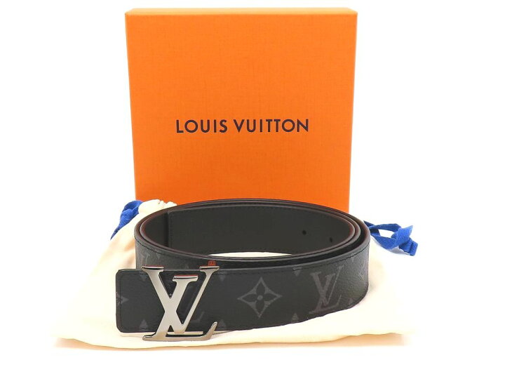 楽天市場】ルイ・ヴィトン M0450S モノグラム・エクリプス ベルト・LV  