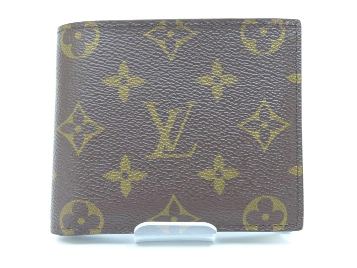 楽天市場】ルイヴィトンM62288 モノグラム ポルトフォイユ・マルコ NM  