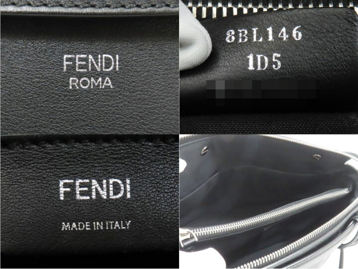 楽天市場】フェンディ 8BL146 1D5 レザー ブラック バイザウェイ 