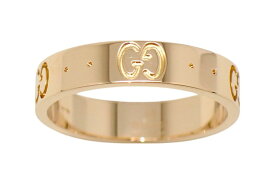 グッチ 152045 J8500 5702 K18PG アイコン スリム リング ＃10【新宿店】【中古】