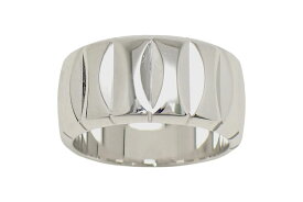 ブシュロン K18WG クルドパリ ワイド リング #54【新宿店】【中古】