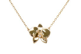 カルティエ K18PG 1Pダイヤ カレス ドルキデ パル ネックレス【新宿店】【中古】【新着】