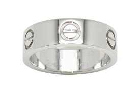 カルティエ K18WG ラブ リング クラシックモデル ＃50【新宿店】【中古】【新着】