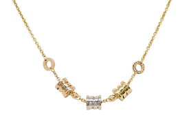 ブルガリ K18YG/WG/PG B-ZERO1 ビーゼロワン エレメント ネックレス 【新宿店】【中古】【新着】