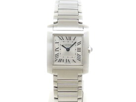 カルティエ WSTA0065 タンクフランセーズSM SS クオーツ レディース 時計 【新宿店】【中古】【新着】