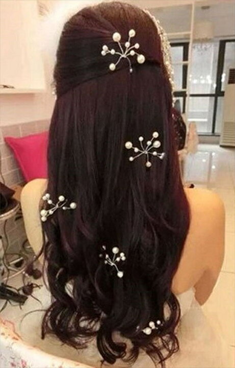 Xpdesign フラワー ウェディング オールドローズ パール ブライダル ヘッドドレス ラプンツェル 結婚式 花飾り 髪飾り 独特な 髪飾り