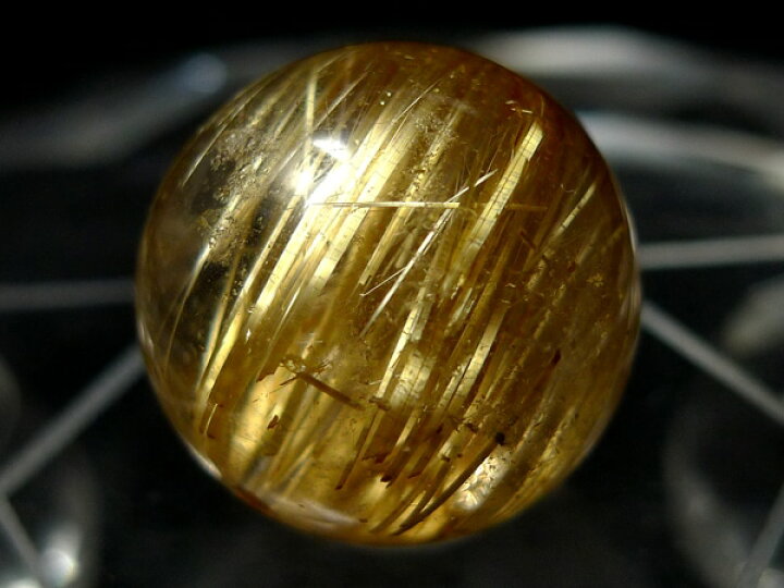 楽天市場】「1点もの 現品」 1粒売り ゴールドルチルクォーツ 17mm 