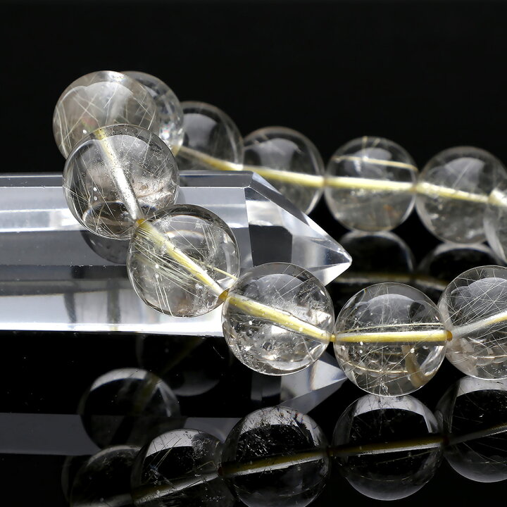 楽天市場】ゴールドルチルクォーツ ルチルクォーツ ブレスレット 13mm 