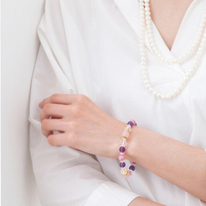 楽天市場】「永久に変わらぬ愛を」 アメジスト インカローズ  