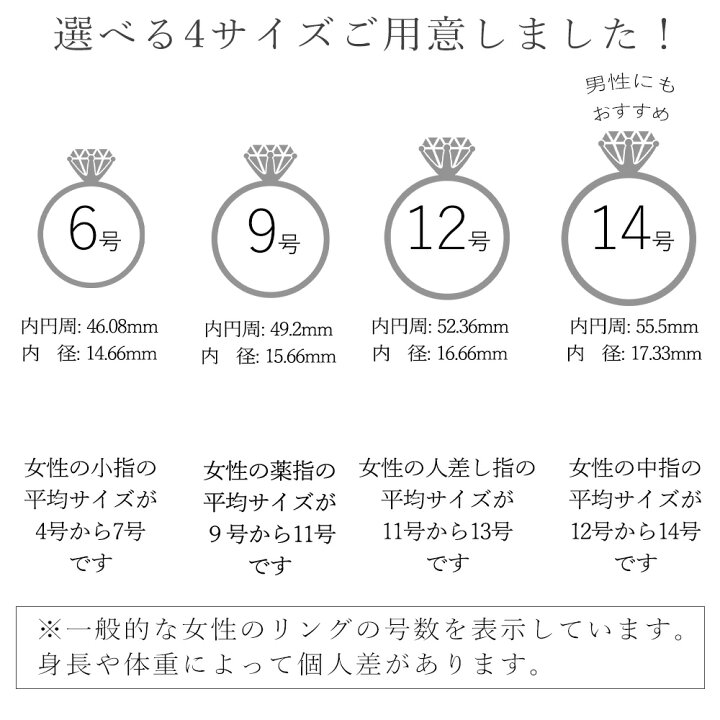 市民権 固める 容赦ない 指輪 女性 平均 サイズ Ajc Aoki Jp