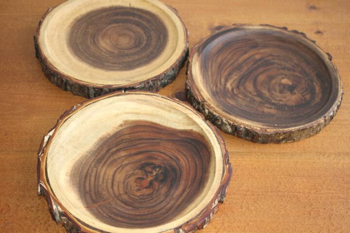 楽天市場 最安値挑戦中 森カフェ気分 直径約21cmアカシアウッドトレーm Konokaトレイ ランチプレート 切り株 木製 おうちカフェ インテリア食器雑貨通販 Rcp Selectstore