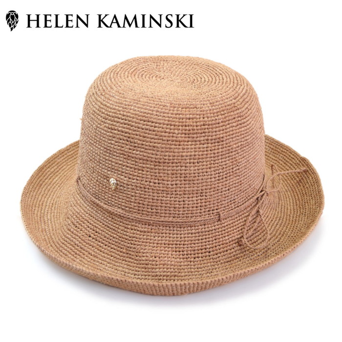 【あす楽対応 希望者オマケ付】HELEN KAMINSKI ヘレンカミンスキー ハット ヌガー レディース 婦人 帽子 ラフィア UVケア 正規品 ネット通販 送料無料 A Villa9 麦わら帽子