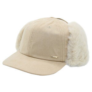 フライトキャップ 洗濯機で洗える ミルサ メンズ レディース M スエードイヤーmilsa 耳当て付き ベージュ 紳士 婦人 防寒 帽子 秋冬 234061209【あす楽対応 送料無料】