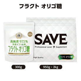 フラクト オリゴ糖 SAVE 高純度97.5％ フラクトオリゴ糖 粉末 パウダー 水溶性食物繊維 腸活 計量スプーン付