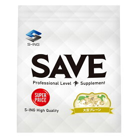プロテイン 3kg SAVE スーパープライス 大豆プレーン ソイプロテイン 大豆プロテイン 人口甘味料不使用・香料 無添加