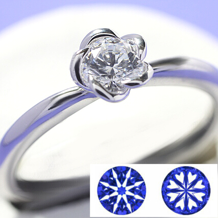 ダイヤモンド リング ダイヤ 国内外の人気集結！ ハート キューピッド ハートアンドキューピッド オーダー K18 K18WG Pt900 エンゲージリング 超歓迎された キューピッドB-03 ダイアモンド セミオーダーダイヤモンドリング 結婚指輪 0.2ct
