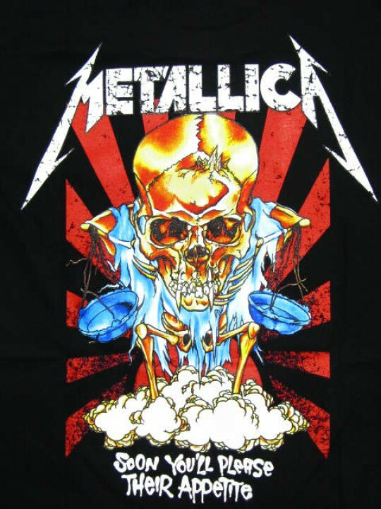 楽天市場】スカル ドクロ Tシャツ メンズ 半袖 METALLICA メタリカ 