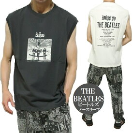 ザ・ビートルズ The Beatles tシャツ ノースリーブ フォトプリント 服 グッズ メンズ/レディース 半袖 ロックTシャツ 通販 サイズM-L-XL