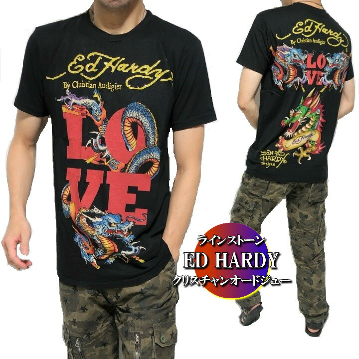 楽天市場】エドハーディー ed hardy エド・ハーディー Tシャツ メンズ 