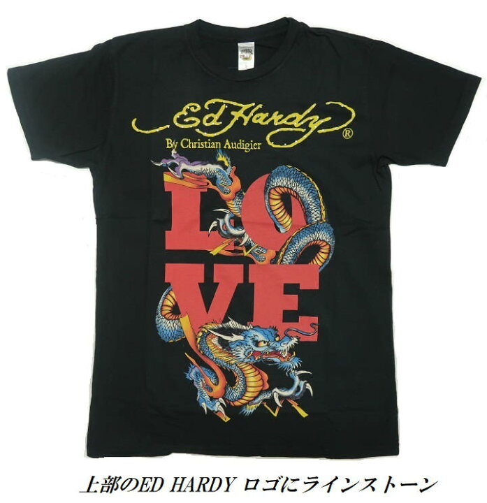 楽天市場】エドハーディー ed hardy エド・ハーディー Tシャツ メンズ 