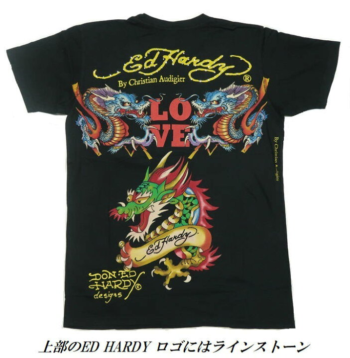 楽天市場】エドハーディー ed hardy エド・ハーディー Tシャツ メンズ 