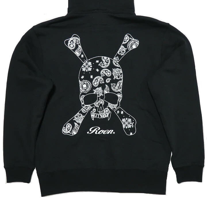 楽天市場】Roen ロエン スカル パーカー メンズ 芸能人 服 ペイズリー 