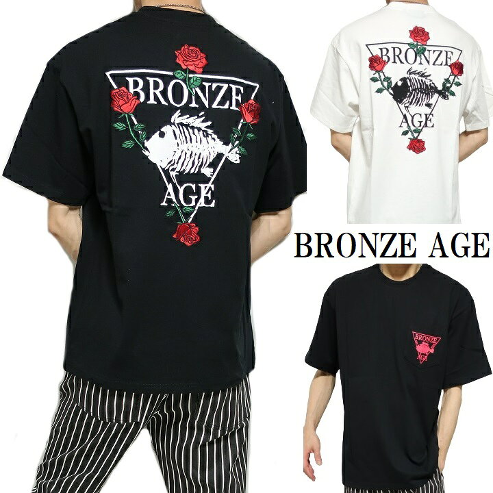 楽天市場】BRONZE AGE/ブロンズエイジ Tシャツ メンズ ローズ/薔薇 