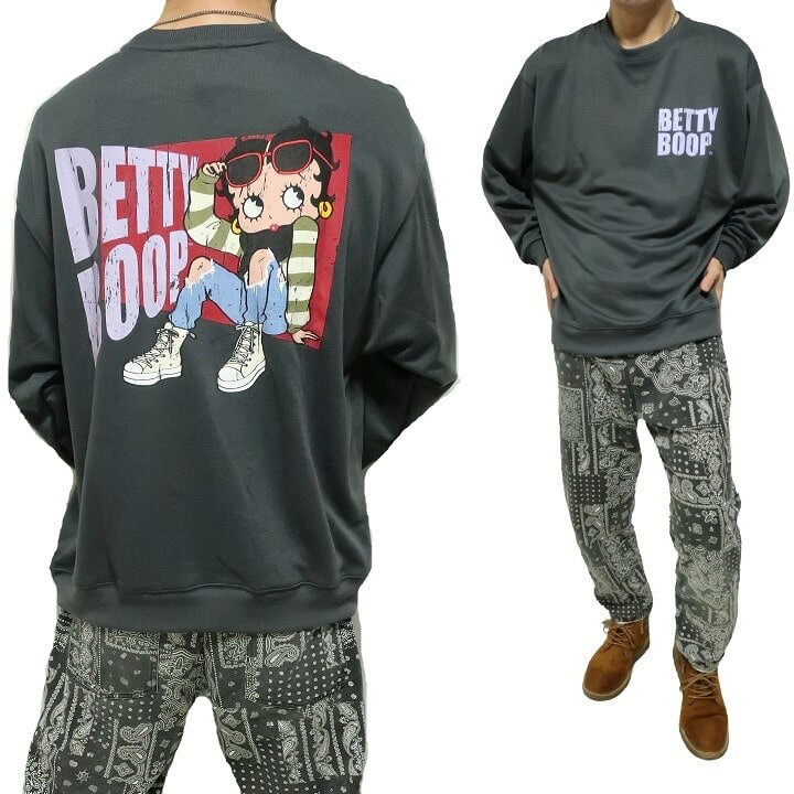 楽天市場】ベティーブープ ベティブープ ベティちゃん トレーナー 服 