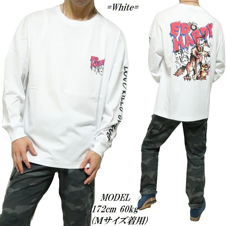楽天市場】エドハーディー tシャツ ed hardy Tシャツ ロンT メンズ 