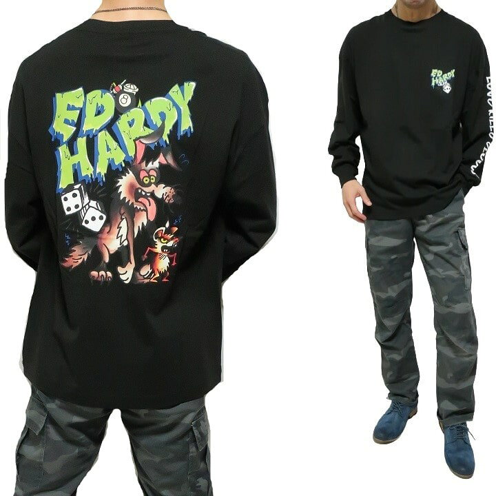 楽天市場】エドハーディー tシャツ ed hardy Tシャツ ロンT メンズ 