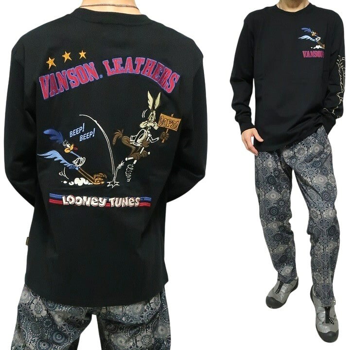 楽天市場】VANSON Tシャツ ロンT バンソン ルーニー・テューンズ 