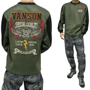 VANSON o\ @\ tCOzC[ g[i[  Y NVLT-2516 hJ Nуv[eBO(XG[h) ubN/I[u TCYM/TCYL/TCYXL/TCYXXL lo[}Ch