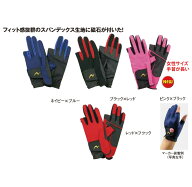 グラウンドゴルフ ニチヨー NICHIYO スパンデックスグローブ 2本指切マーカーホルダー付 G-522 グラウン…
