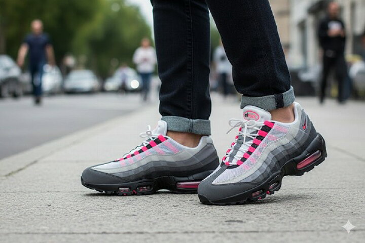 楽天市場】NIKE AIR MAX 95 OG BIG BUBBLE SOLAR RED : SHOES HOUSE KUZE