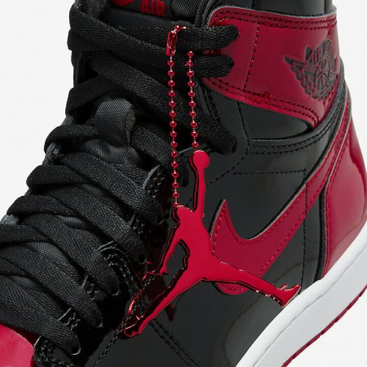 楽天市場】NIKE AIR JORDAN 1 RETRO HIGH OG(BRED PATENT) : SHOES 