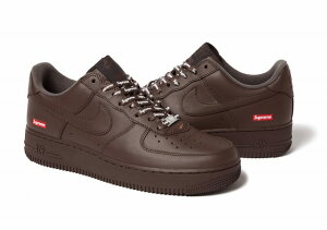 SUPREME × NIKE AIR FORCE 1 BAROQUE BROWN