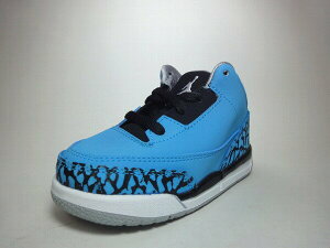 �y�i�C�L�@�L�b�Y�E�x�r�[�E�}�^�j�e�B�zNIKE JORDAN 3 RE TD �gPowder Blue�h���{�������I�ynew_d19�z