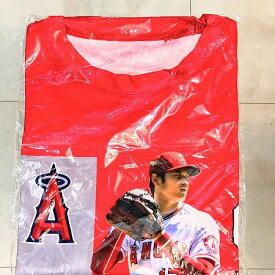 新品 大谷 翔平 限定 配布 エンゼルス 二刀流 Tシャツ 2023 4月22日 非売品 XL OHTANI