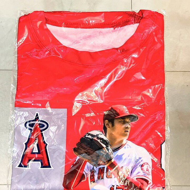 楽天市場】新品 大谷 翔平 限定 配布 エンゼルス 二刀流 Tシャツ 2023 