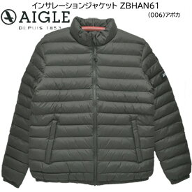 エーグル AIGLE ジャケット アウター メンズ カーキグリーン インサレーションジャケット ZBHAN61-006 ダウンジャケット ライトジャケット 中綿 撥水 防寒 軽量 アボカ