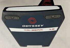 【あす楽】【中古】ODYSSEY/TRI-BEAM TWELVE パター/STROKE LAB 70C RED/34インチ