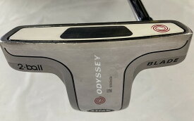 【あす楽】【中古】ODYSSEY/WHITE STEEL 2-BALL BLADE パター/32インチ