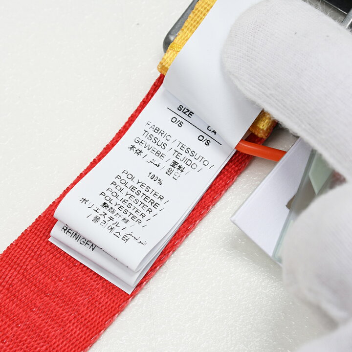 楽天市場】OFF-WHITE オフホワイト 2.0 ミニベルト 2.5cm幅 イタリア  