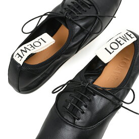 LOEWE ロエベ Soft Derby ソフトダービーフラットシューズ 靴 イタリア正規品 L815S02X03 1100 新品