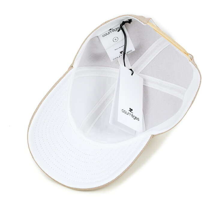 楽天市場】Courrèges/Courreges クレージュ ベージュキャップ イタリア 